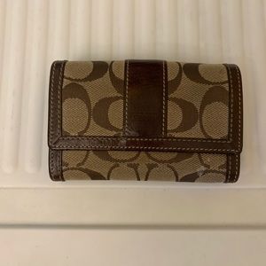 Coach mini wallet